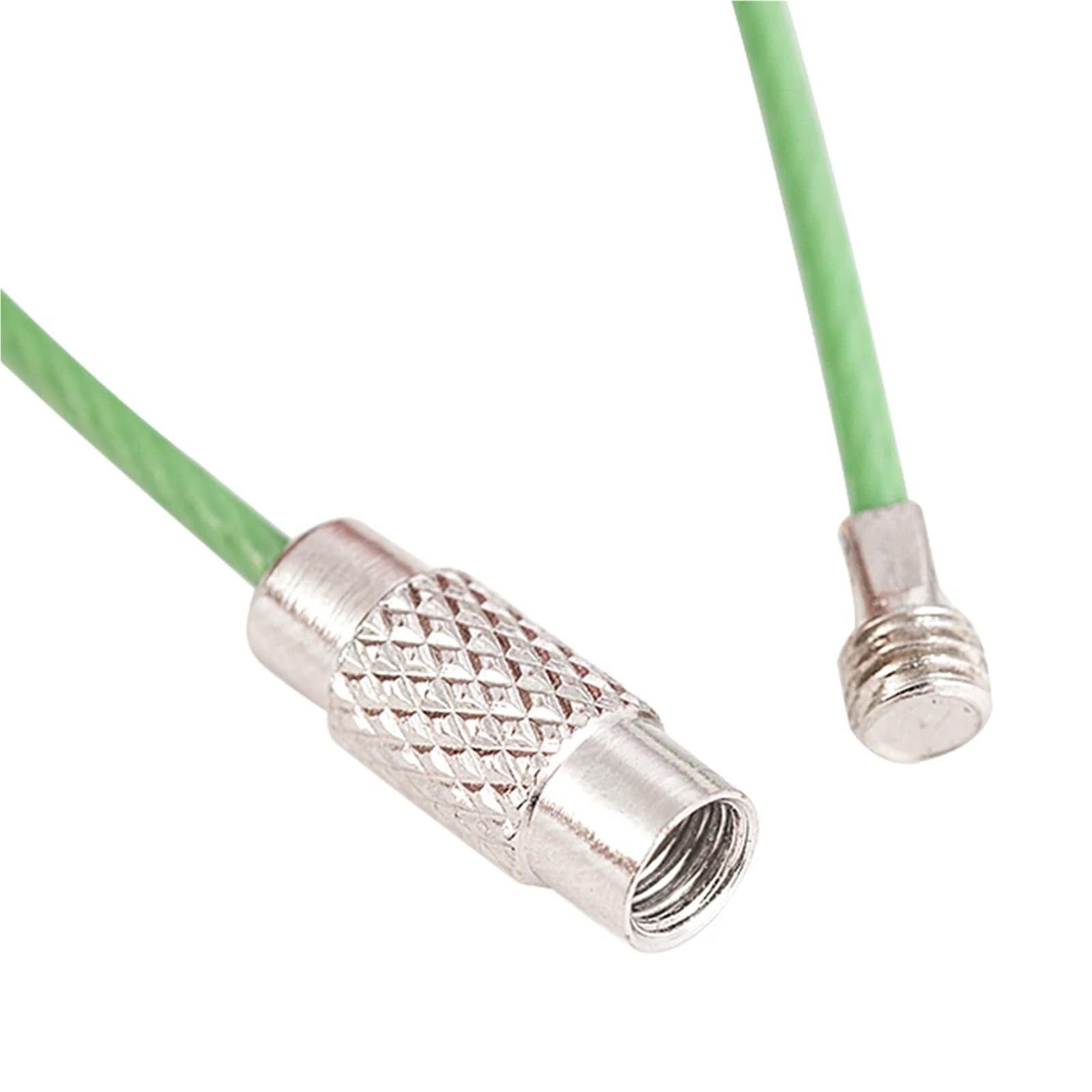 Llavero de acero inoxidable Llavero de alambre de acero inoxidable de 50 piezas, llavero con Cable, cadenas for estilo de senderismo al aire libre