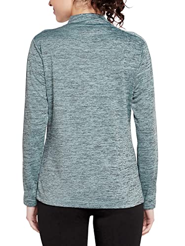 Image of Clovia Women's Comfort-Fit Active Jacket In Blue
