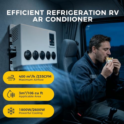 Sunster 12V RV Air Conditioner 12000 BTU