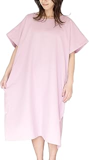 オルタ(oruTa) 着るタオル バスタオル 大人用 吸水速乾 ラップタオル 湯冷め防止 ガーゼタッチ 綿100％ 子育てママ 風呂上り ワンオペ（ピンクパープル）