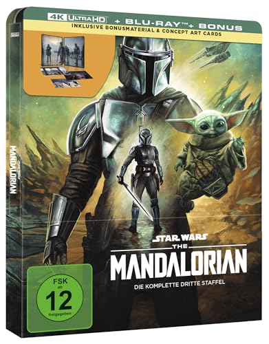 The Mandalorian: Staffel 3 – 4K Steelbook (UHD + Blu-ray Disc)