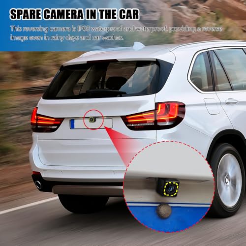 Image of Zufoty HD Backup Camera, IP69 Waterproof Car Rear View Camera, 170 Degree Wide Angle Rearview Reversing Camera, PMD2A-S Clear Night Vision Reverse Cam Kit for Vehicle SUV RV Pickup