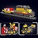 Wyiauy EMD SD40-2 Diesel Locomotive Building Blocks Set,Collectible Diesel Locomotive Display Set,Scale Model with Train Tracks, Top Present for Train Lovers and Adults (1170 Pcs)