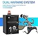 Greenvelly 80LBS Depository Safe with Drop Slot, 2.6 Cub Anti-Theft Cash Drop Safe with Electronic Lock for Home,Office,Hotel (2 Keys)