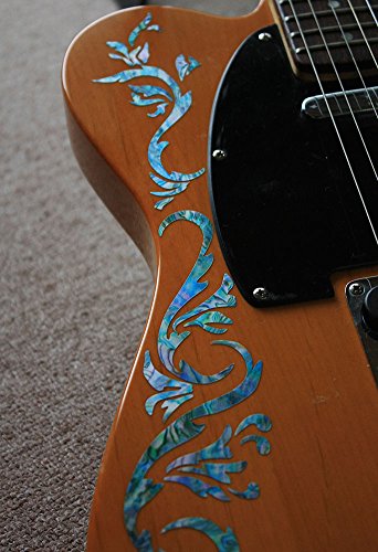 Jockomo Cowboy Fancy Vine Mx Guitar Bass Inlay Sticker #TOP2