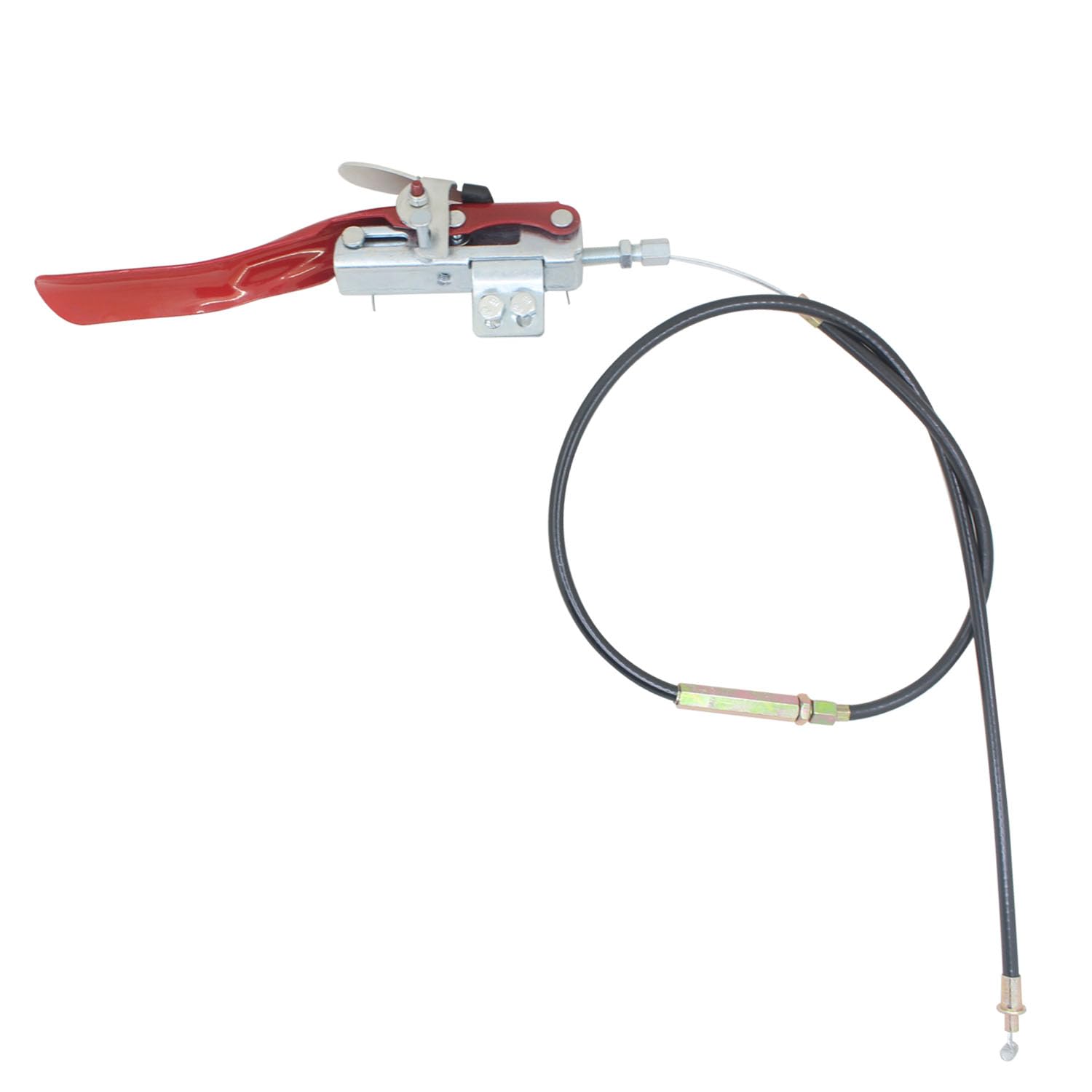 Zolink Autobloquant Manette d'Embrayage Motoculteur pour Micro Cultivateur Motobineuse Désherbeur Mécanique Tracté Poignées Autobloquantes Kit Câble Embrayage