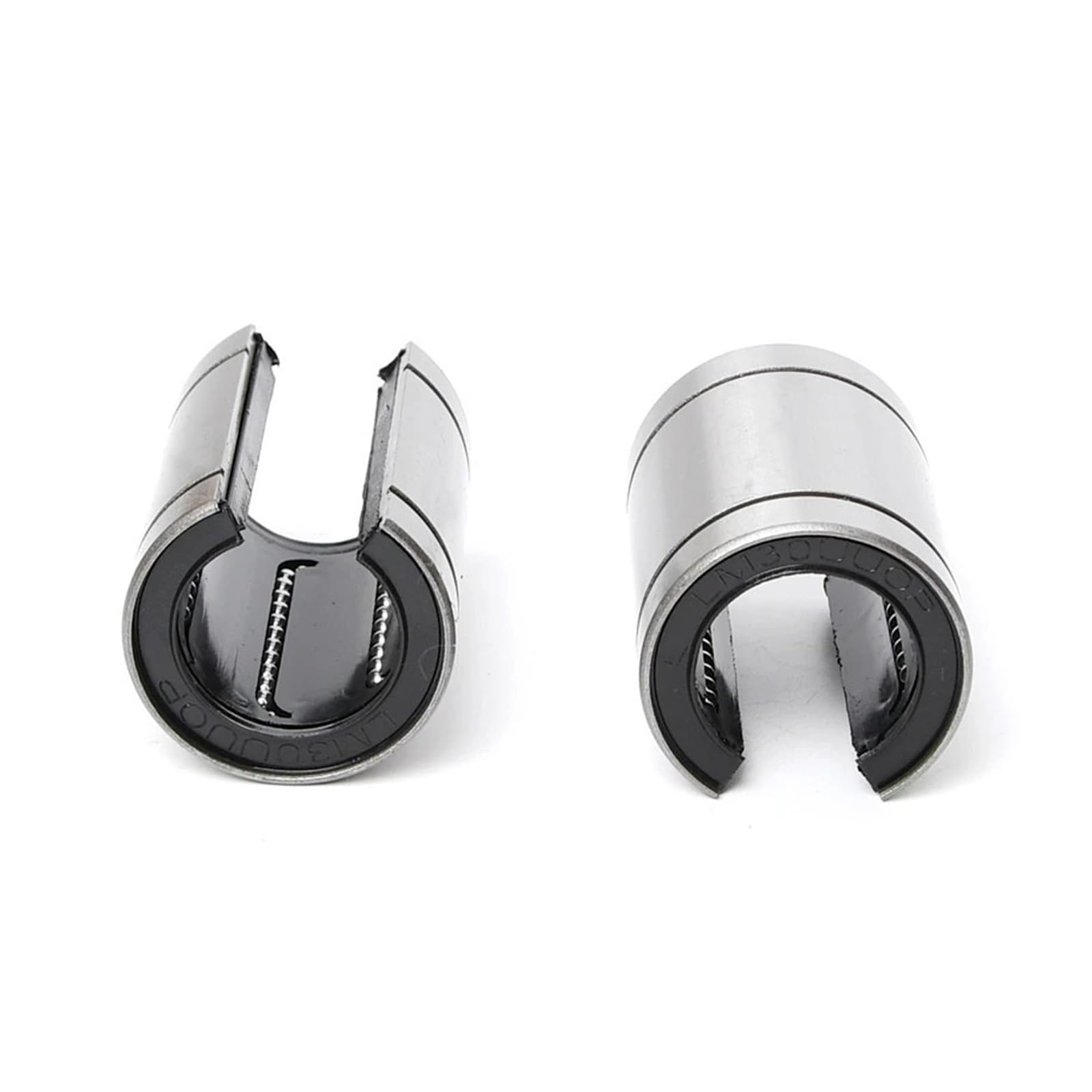 TSWASWUGP 10pcs Opening Linear Motion Bearing LM10UU-OP LM12UU-OP LM13UU-OP LM16UU-OP LM20UU-OP(LM12UU-OP 12X21X30mm)