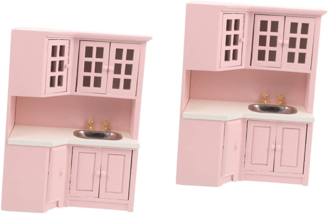 ピンク キッチンユニット シンディちゃん ヴィンテージドールハウス