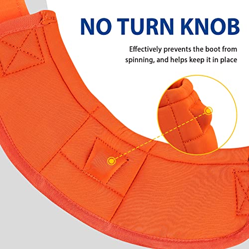 Image of Harrison Howard Horse Bell Boots Overreach Bell Boots No-Turn Bell Boots for Horse-Durable Protective Hoof Boot
