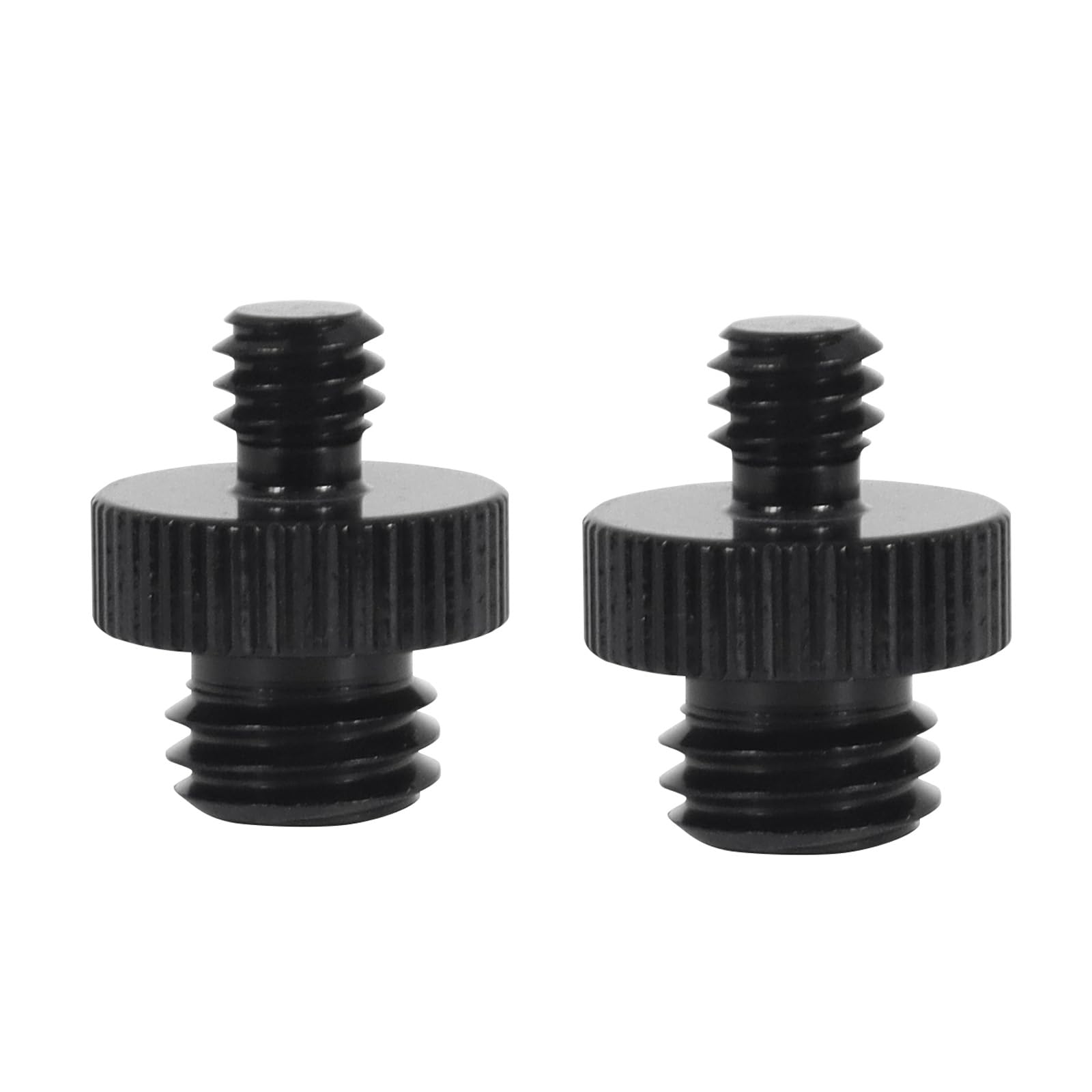 FEICHAO Cameras Screw 1/4'' Male to M5 M6 M8 M10 Male Quick Release Screw for Motorcycle Mirrors Thread Tripod Mount Photographic Extension (2PCS, 1/4
