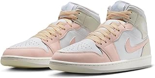 [ナイキ] エア ジョーダン 1 ミッド SE AIR JORDAN 1 MID SE ホワイト/グアバアイス HJ6654-100