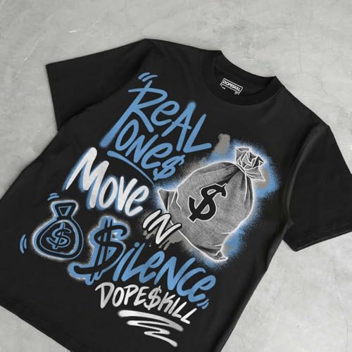 Image of DopeSkill Graphic Tee Streetwear Hip Hop Hypebeast Unisex T-Shirt Sneaker Colour Matching Shirts Inspired Motivation Quotes
