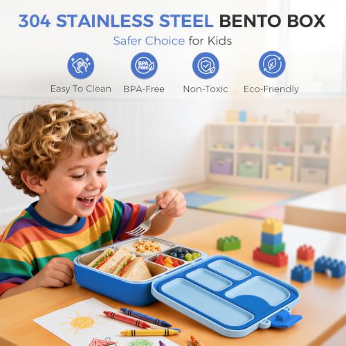 Fineyorker Kids Stainless Steel Bento Box