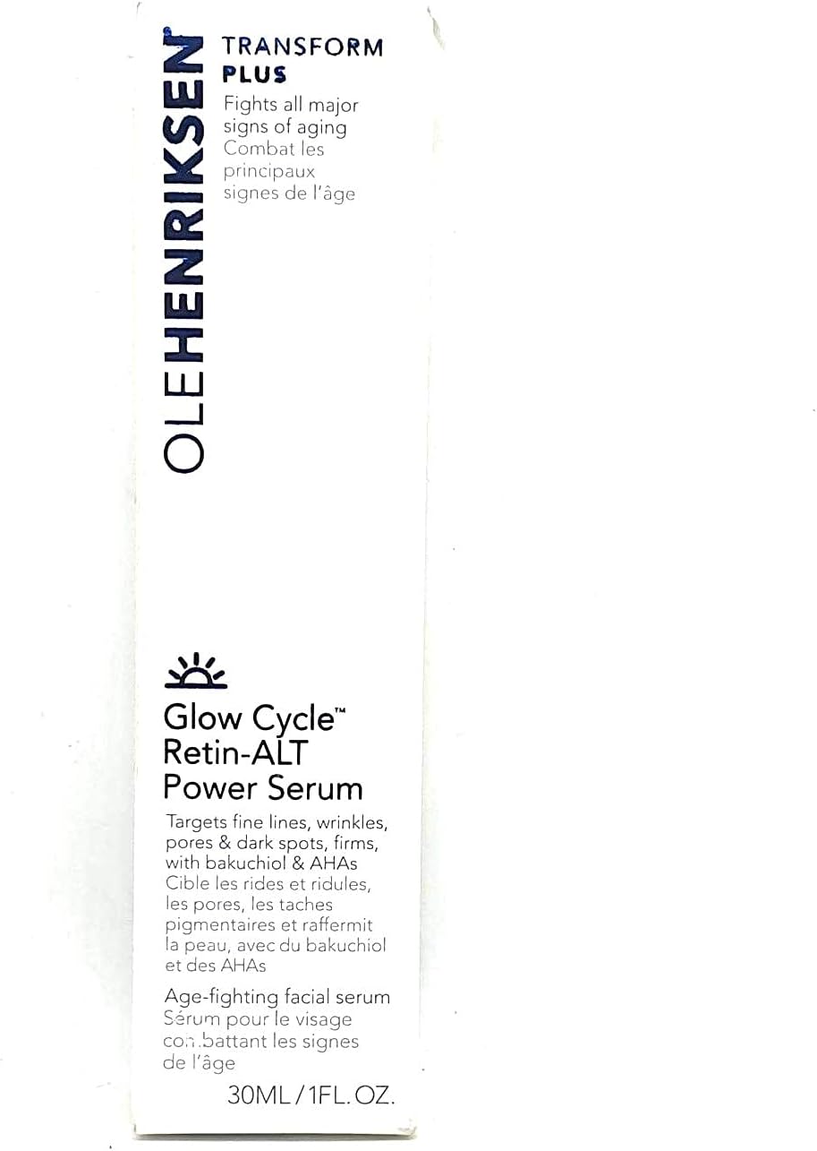 OLEHENRIKSEN GLOW CYCLE RETIN-ALT POWER SERUM BAKUCHIOL & AHAS AGE-DEFYING SERUM-30ml