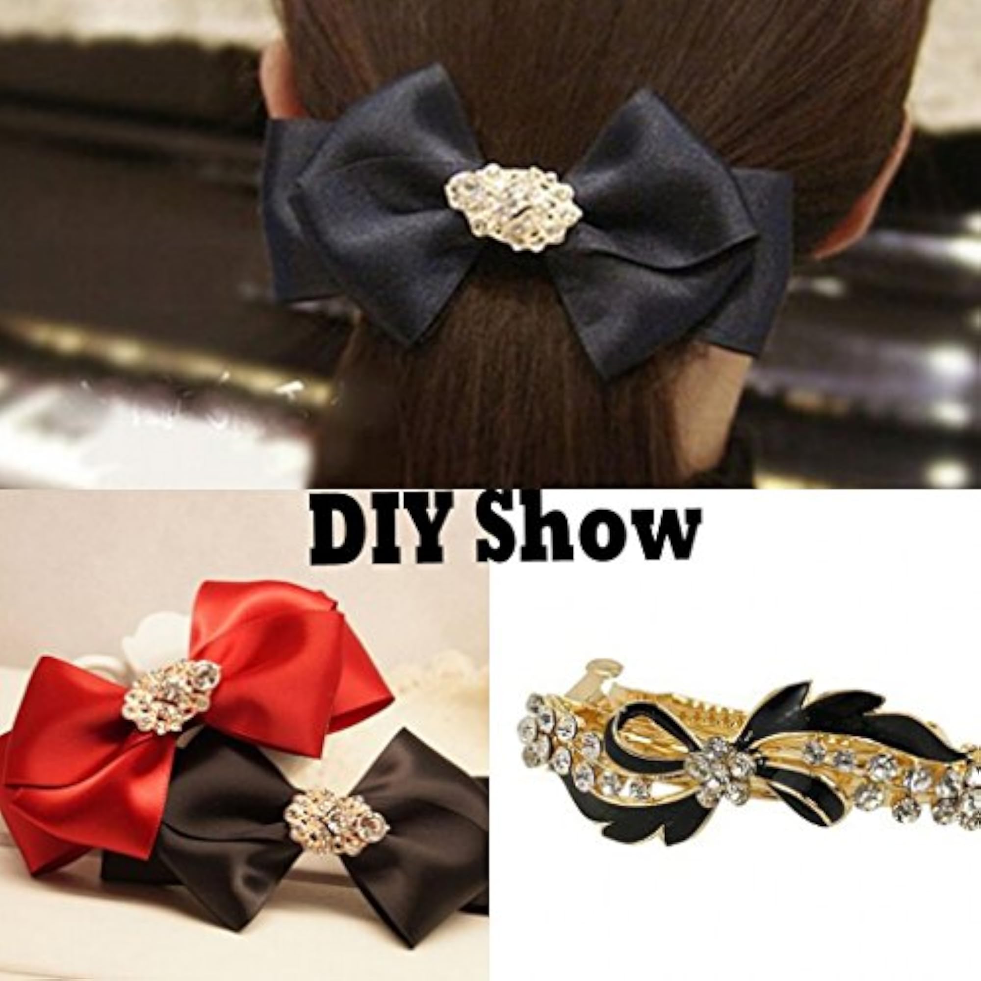 French Style Barrette Hair Clip for Craft Projects