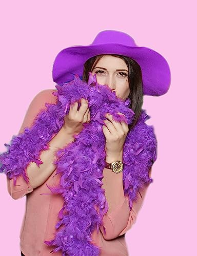 Jicasto JC-FB-6P Colorful Feather Boas 6 Packs thumb #5