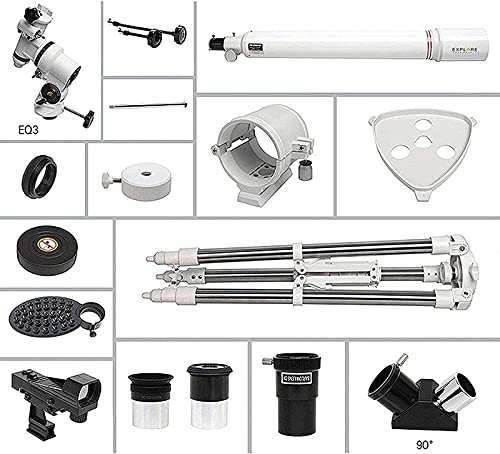 ROM Professionelles Teleskop für Erwachsene, astronomisches brechendes Teleskop, wasserdichtes HD mit geringem Licht… – Bild 8