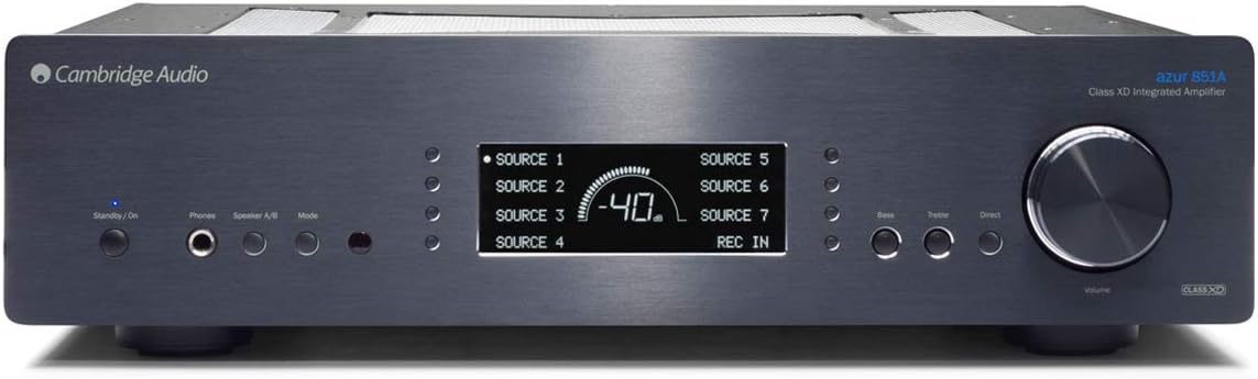 Cambridge Audio Azur 851A Integrated Class XD Amplifier - Black