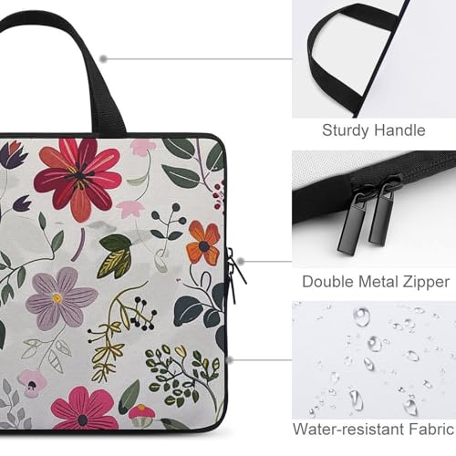 Laptop Shoulder Bag Laptop Bag Computer Bag Full of Greenery Messenger Bag for Unisex miniatura 3