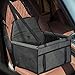 AOKEASE Asiento del Coche para Mascotas, Cinturón de Seguridad Asiento para Mascotas Plegable, Lavable e Impermeable Coche Perros Asiento, Adecuado para Asientos de Asiento Perro Pequeñas y Medianas.