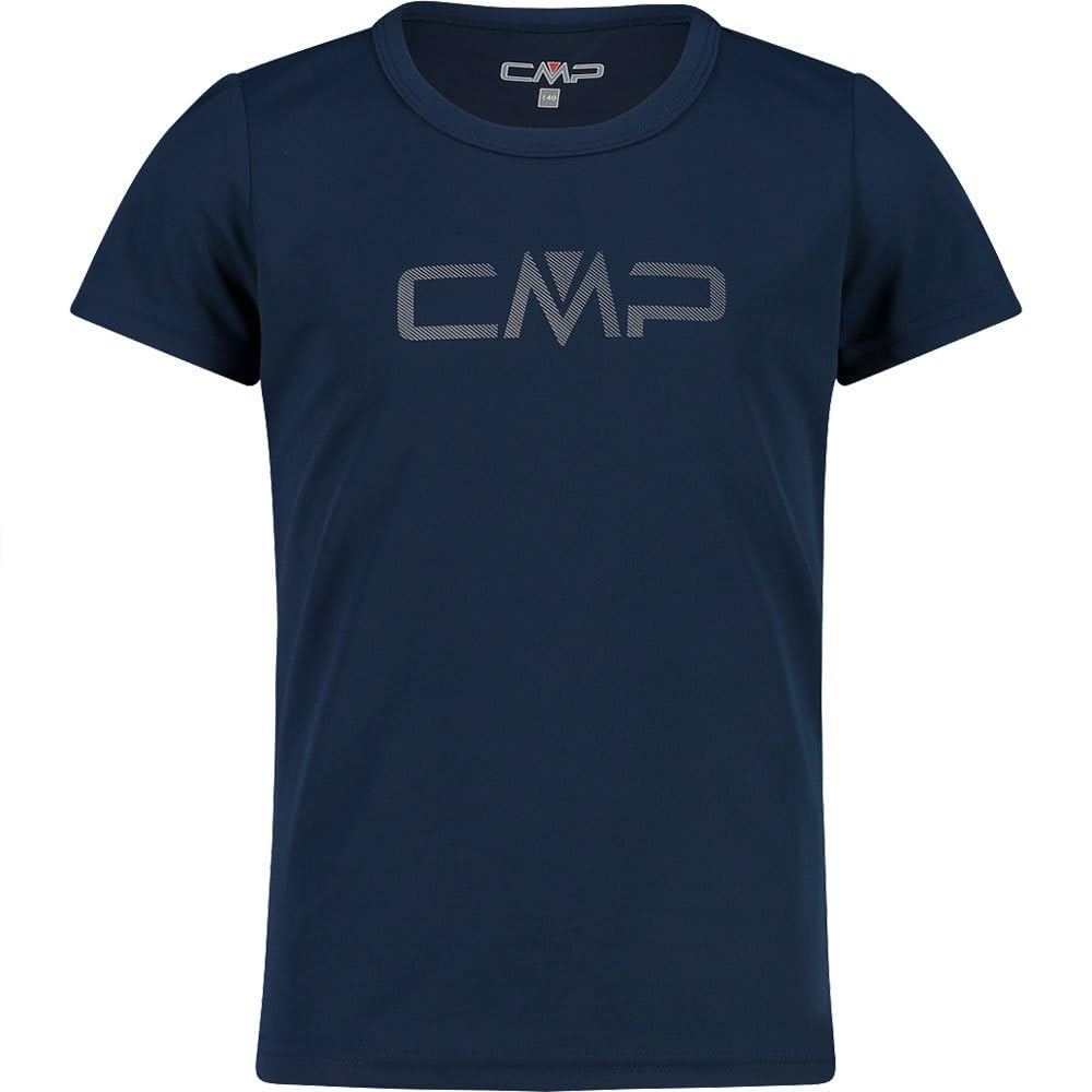 CMP GIRL'S CO T-SHIRT BLUE-GREY UK 5 YEARS