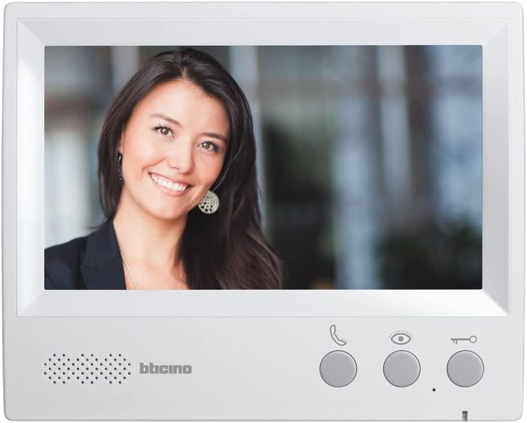 RACO 7” Video Intercom Indoor Unit – Hands-Free Additional Monitor for Door Entry System