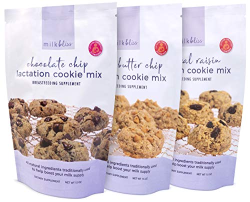 Milkbliss Lactation Cookie Mix Three Pack Of Chocolate Chip cover