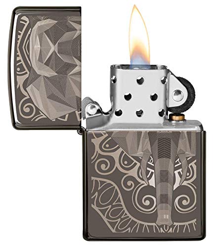 Encendedor de bolsillo Zippo Elephant Fancy Fill miniatura 3