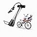 Aoyo Fuß-Pumpen, bewegliche Fahrrad-Pumpe Anti-Rutsch-Hochdruck-Mini-Pumpen, for Presta und Schrader Ventile, Mountainbike Roads Rollstuhl Motorrad