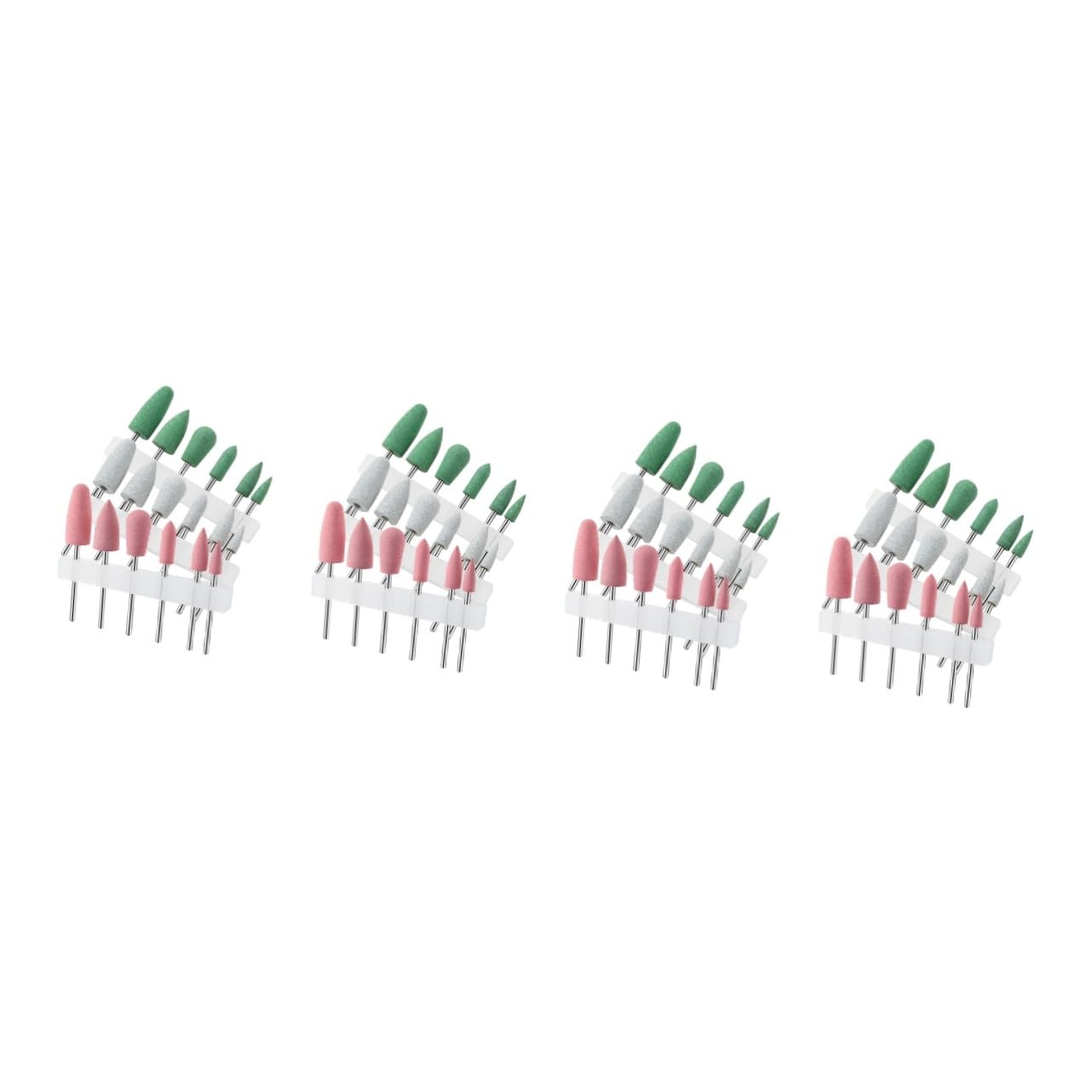 Healvian 72piezas Brocas De Para Manicura De Para Limpiar Cutículas y Pulir Uñas Profesional y Personal
