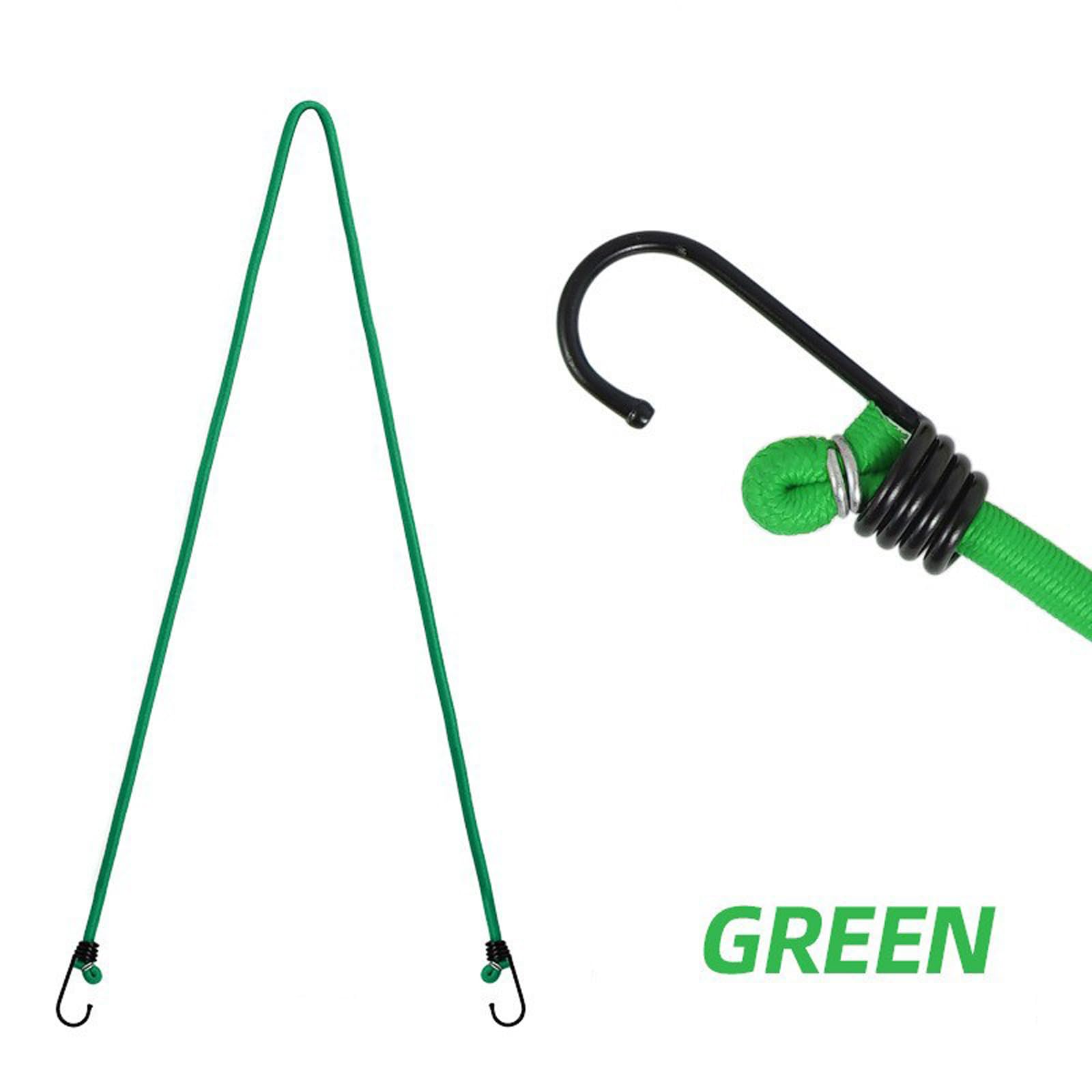 Lot de 10 tendeurs de fixation pour tente - Polyvalents - Crochets de charge solides pour l'extérieur et l'équipement - Haute résistance à la traction