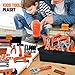 HYRENEE Kids Tool Set – 48 Piece Toddler Tool Set with Electronic Toy Drill& Tool Box,Pretend Play Kids Toys,Construction Kits Toys for Kids Ages 3 4 5 Years Old, Toddler Boy