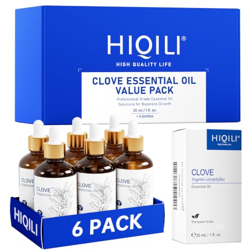 Image of HIQILI Clove Essential Oil Set - 1 fl oz (6 Pack)