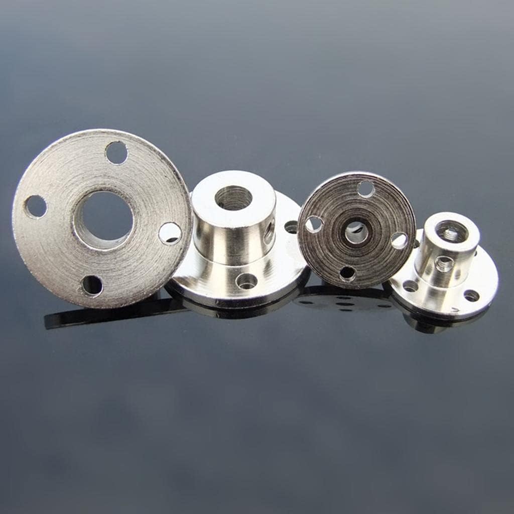 CALANDIS 1 Set Rigid Flange Coupling Motor Guide Shaft Coupler Motor Connector 4Mm