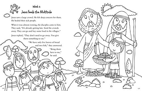 My Bible Story Coloring Book: The Books of the