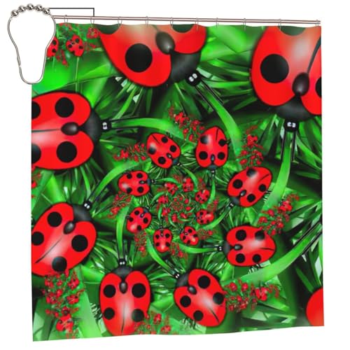 Rideau de douche anti rouille en polyester 183x183 cm pour éviter les flaques - 2