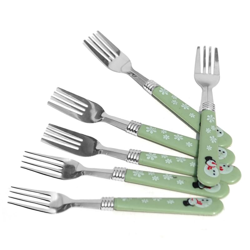 Pure Source India Flower & Snowman Theme Stainless Steel For… Pure Source India Flower & Snowman Theme Stainless Steel For…