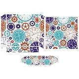 Color Clocks Sticker for P-S4 Controller Full Protective Skin Cover Design Wrap Decal Sticker Compat