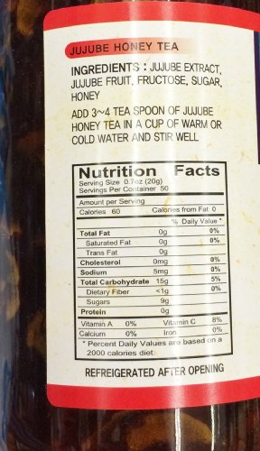 35.3oz Han Asia Jujube Honey Tea (One Jar) image 4