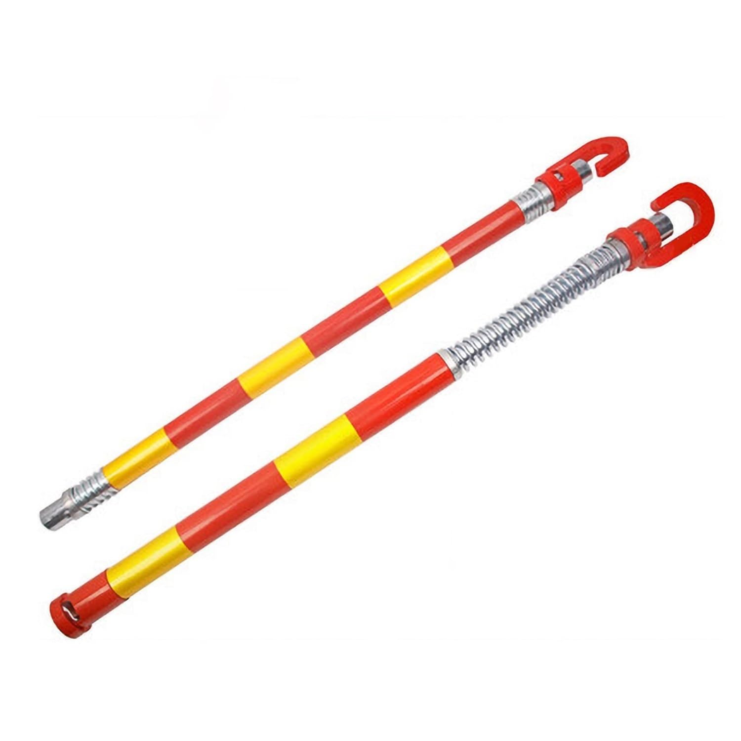 Bar ciągnący ciężkiej pracy awaryjnej, Steel Tow Bar With Damping Spring For 3-50 tons Capacity Multicolor(Load 6 tons)