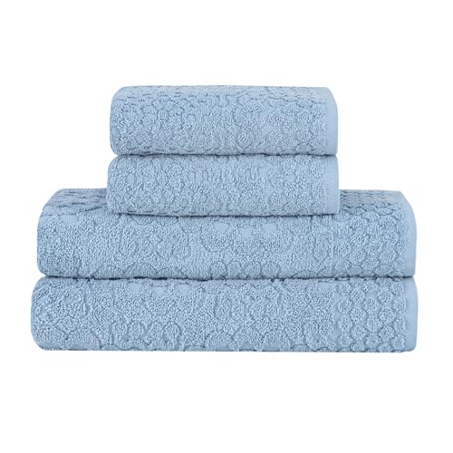 Buddemeyer Jogo de Toalhas Dalia Extra Soft Banho Azul 4