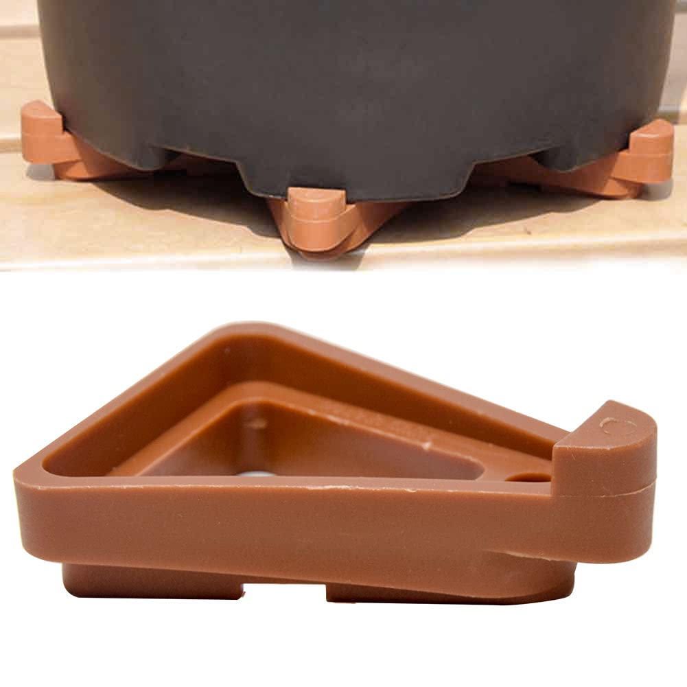 Snapklik.com : 24pcs Plant Pot Feet, Invisible Flower Pot Risers, Pot ...