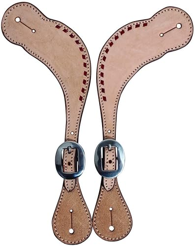 PROFESSIONALS CHOICE Roughout Buckstitch Spur Straps