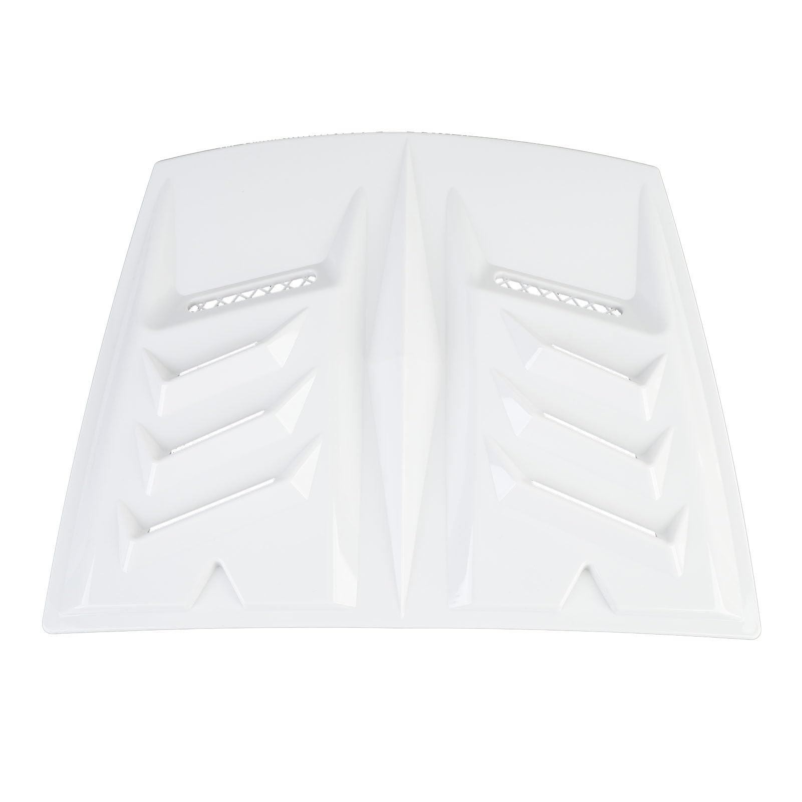 Finitura di Ventilazione del Cofano Motore Universale Bianca, Kit di Sostituzione della Copertura Decorativa per Gli Appassionati di Auto Serie 1 E90 W117