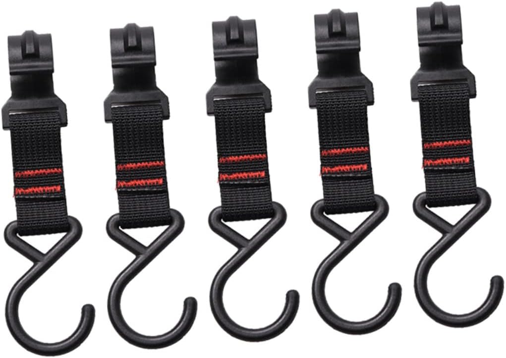 5pcs Compact Dark Outdoor Camping Hook Hanger