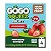GoGo squeeZ Applesauce and Fruit Puree, Apple Strawberry, 3.2 oz (Pack of 48), Unsweetened Fruit Snacks for Kids, Gluten Free, Nut Free, Recloseable Cap, BPA Free Pouches (Packaging May Vary)