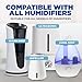 Durabasics [2 Pack] Humidifier Drops for Cleaning - Food Grade Humidifier Cleaner Slows Buildup & Scaling - Cleans & Deodorizes Water - Suitable for All Models - 200+ Day Supply - Made in USA