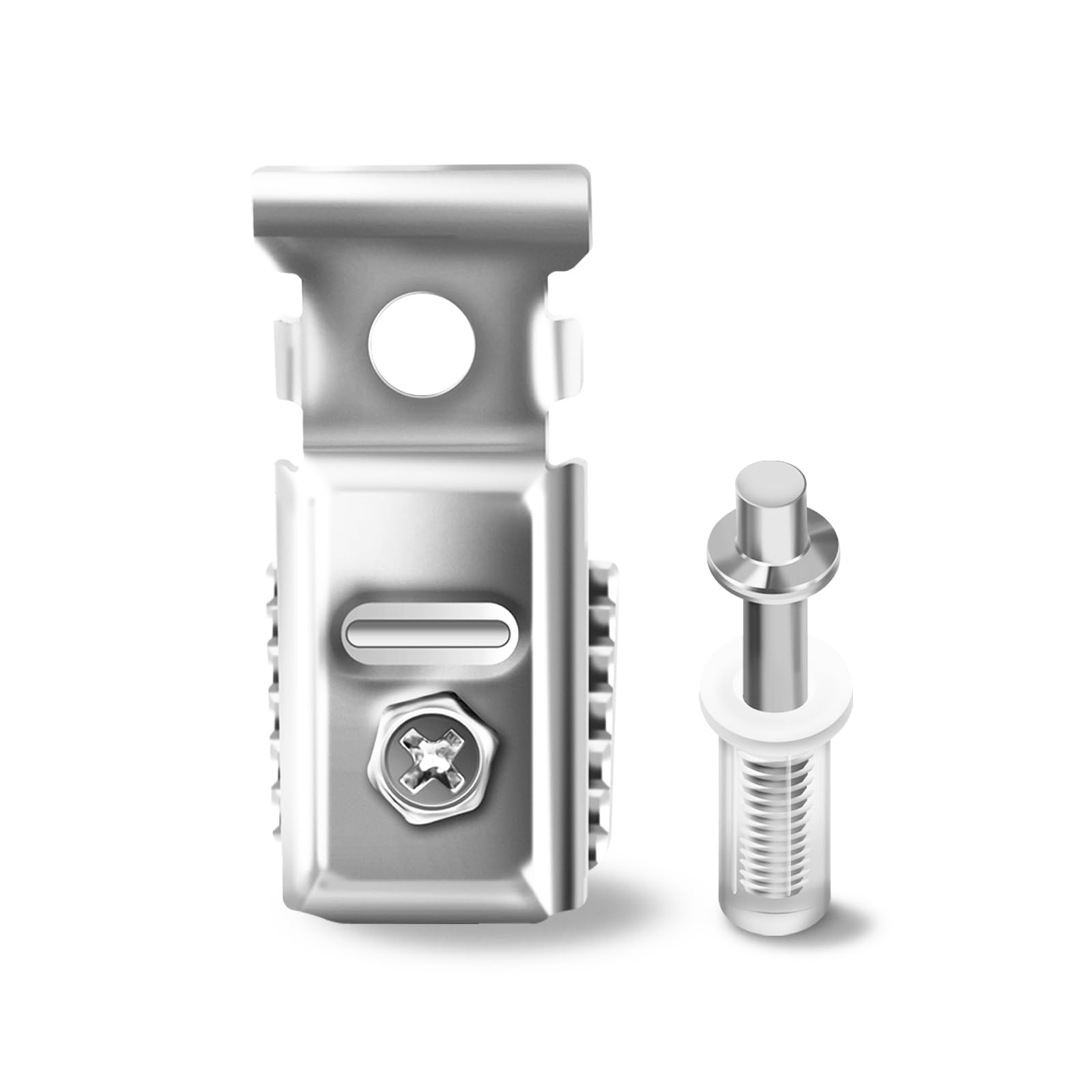 L Continue 1 Pack N344-929 V391UP Folding Door Upper Pivot in Zinc Plated