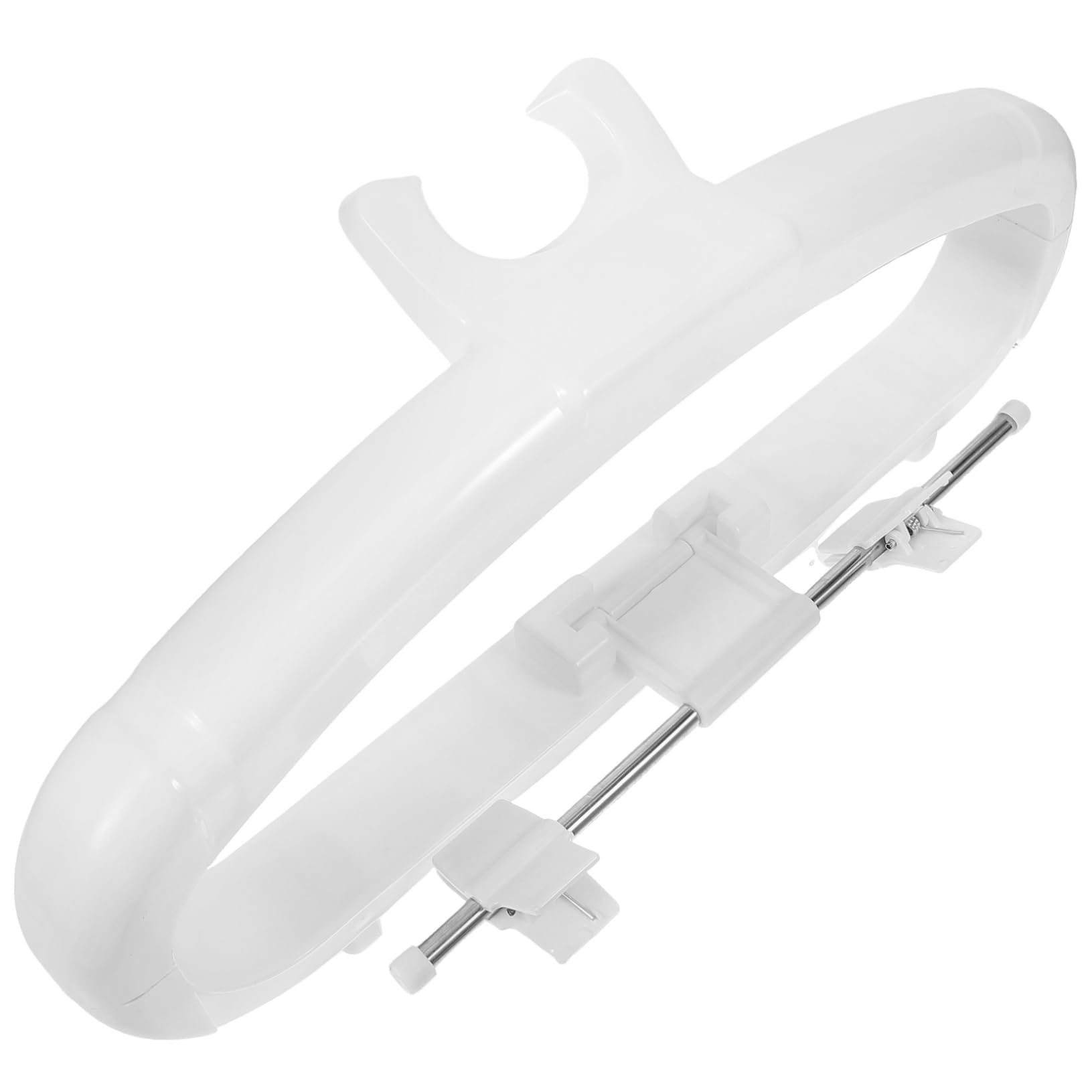 Clothes Steam Rack Hanger Lightweight Plastic Steamer Stand Quick-fold Design for Easy Storage