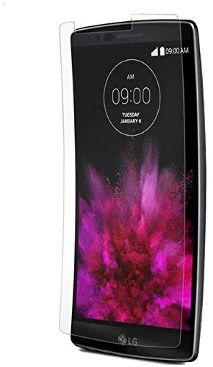 Lg G Flex 2, Tempered Glass Screen Protector High Definition Clear Tempered Glass, Gf2-5302